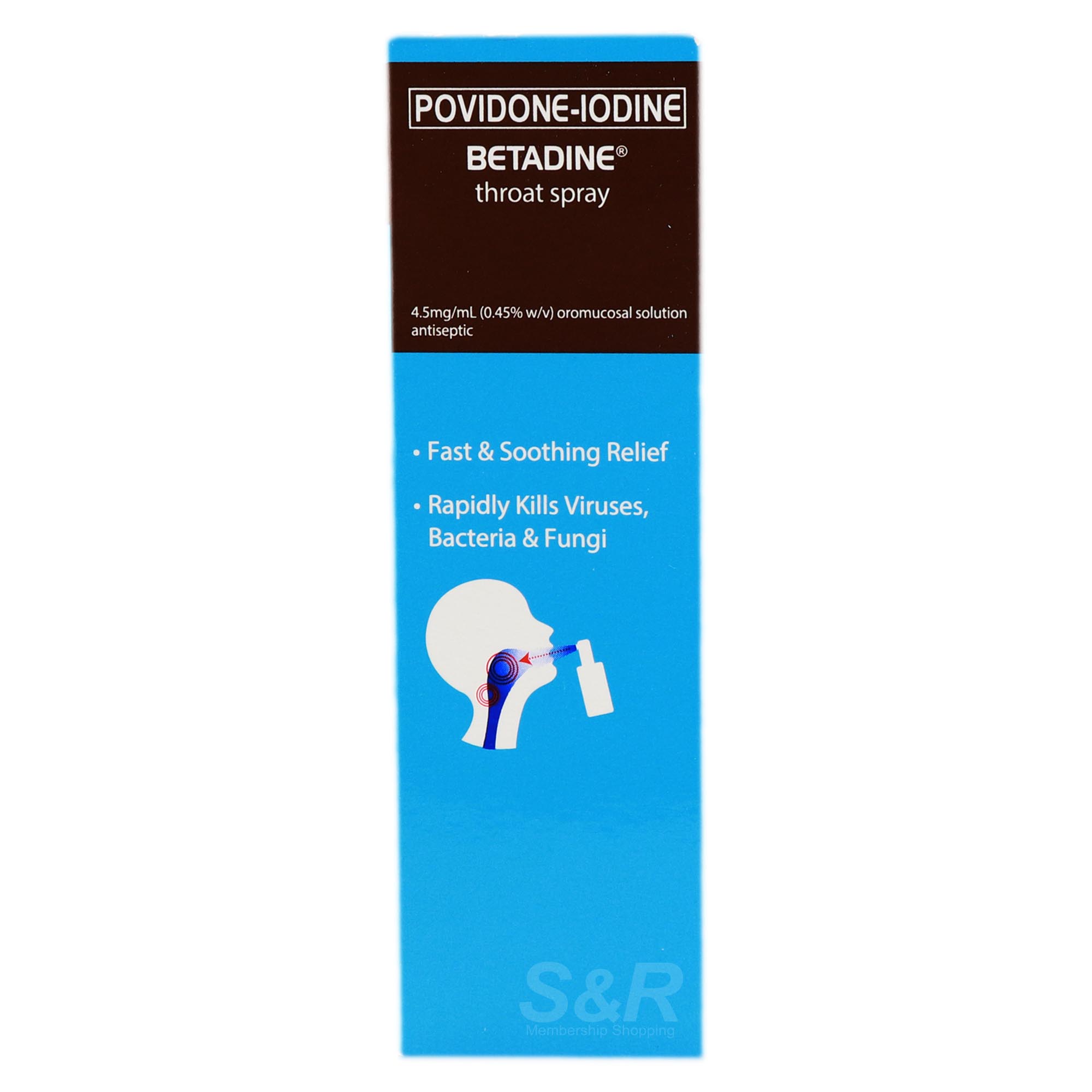 Betadine Sore Throat Spray 50mL